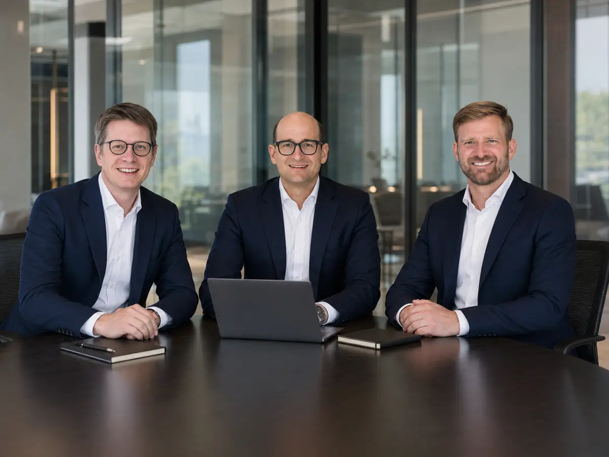 Gründerteam von Generation Tech Partners im Investment Meeting