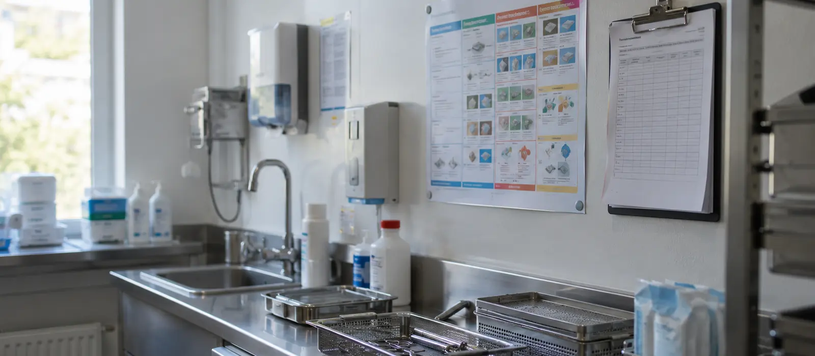 Hygieneplan und Validierungsprotokoll zur Aufbereitung von Medizinprodukten