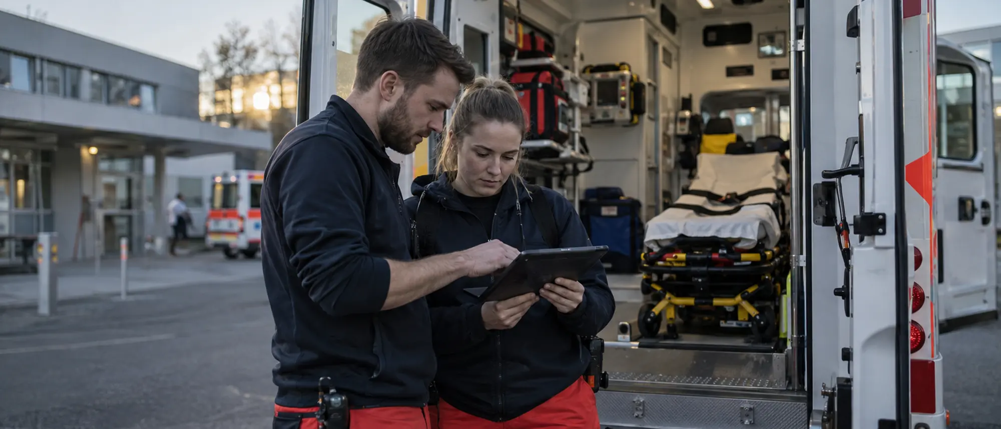 Abrechnung von Rettungsdienst- und Krankentransporteinsätzen an einer Rettungswache